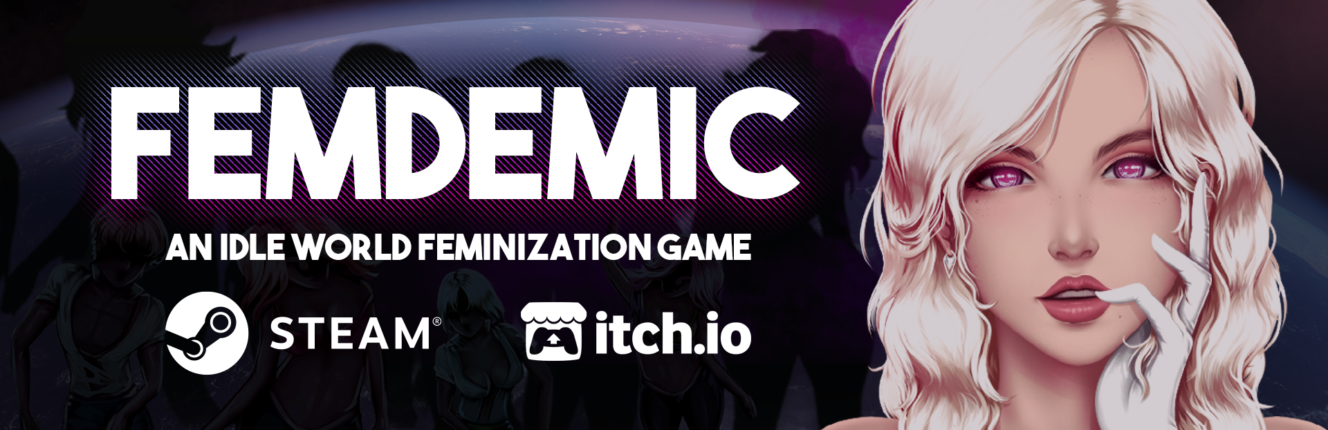 Femdemic on Steam and itch.io